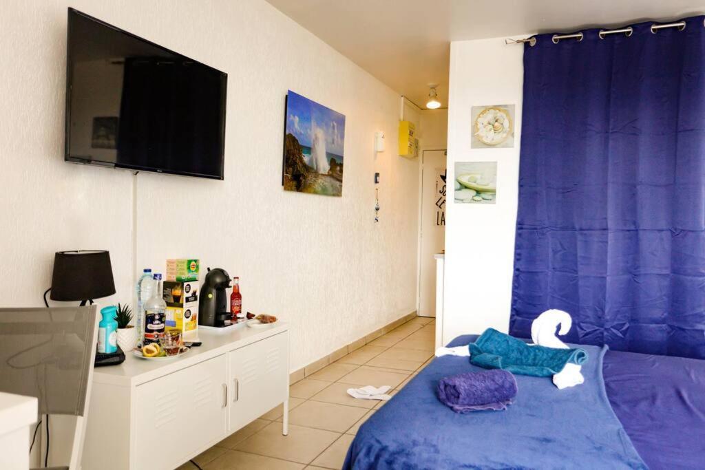 Paradis Studio & Plage A 1 Min Le Gosier  Exterior foto